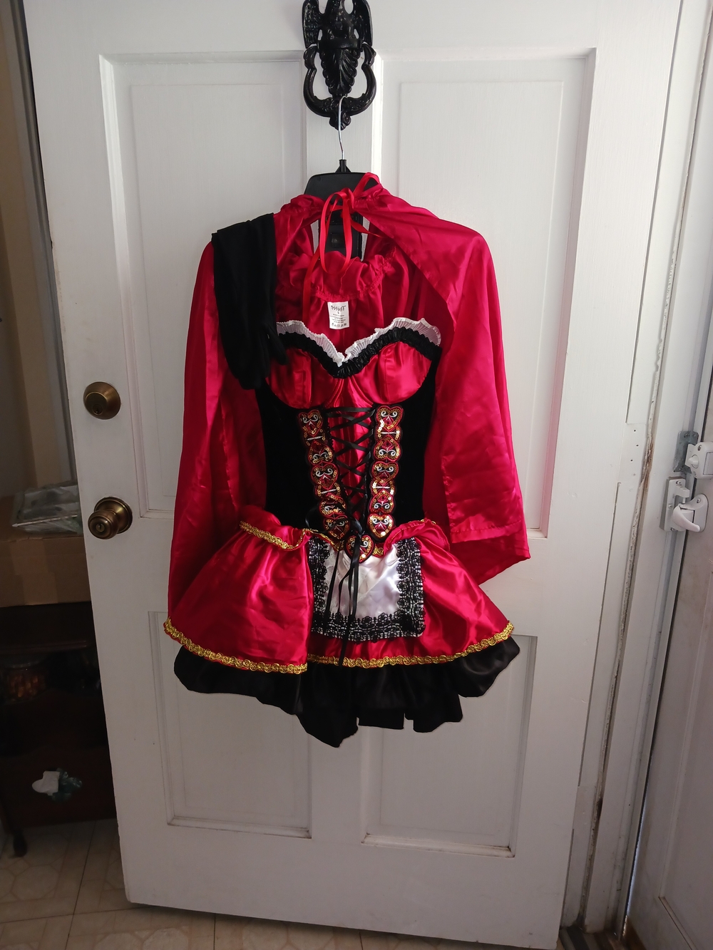 Spirit Halloween Little Red Riding Hood Halloween Costume Women's Adult Small